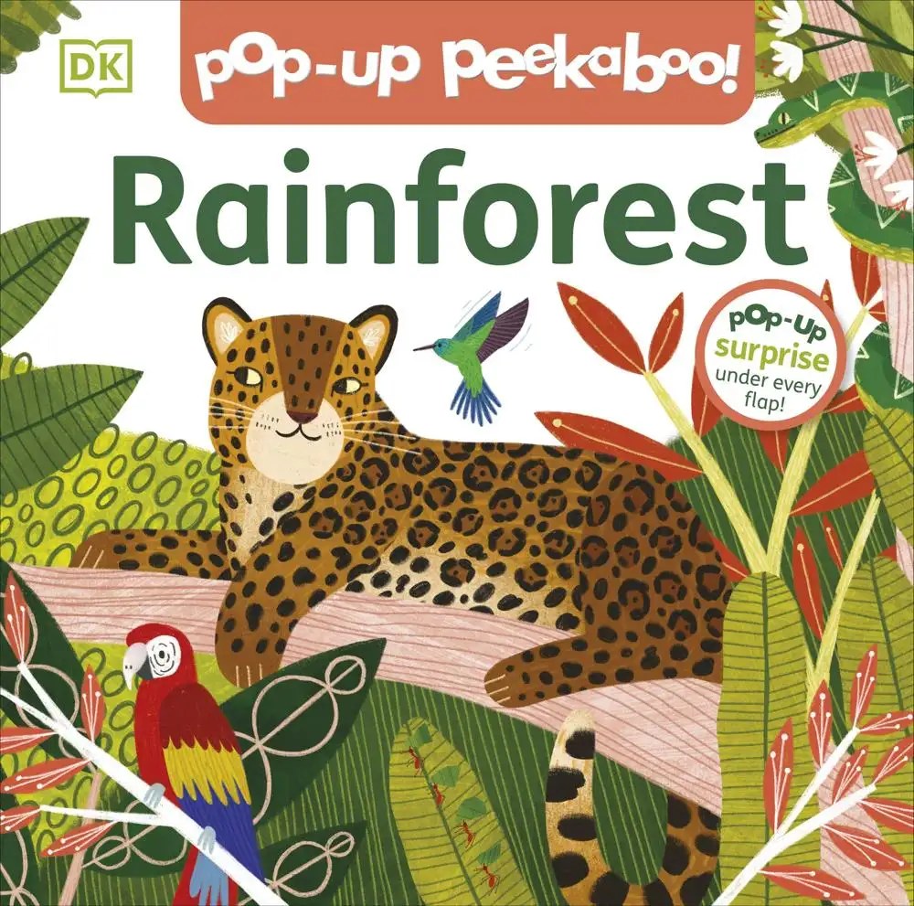 DK CHILDREN - Pop-Up Peekaboo! Rainforest - DK + Claude Jean