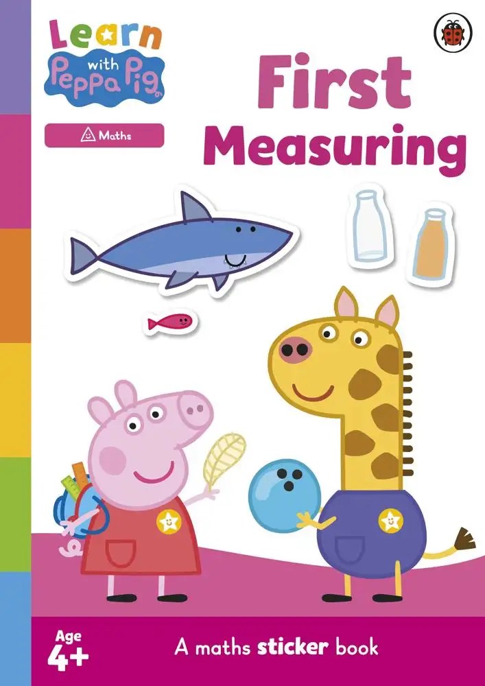 Ladybird - Learn with Peppa: First Measuring sticker activity book