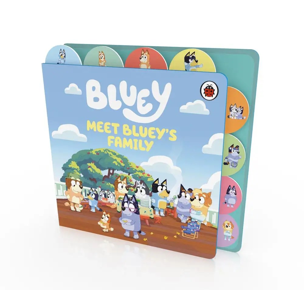 LADYBIRD - Meet Bluey's Family : Tabbed  Board Book