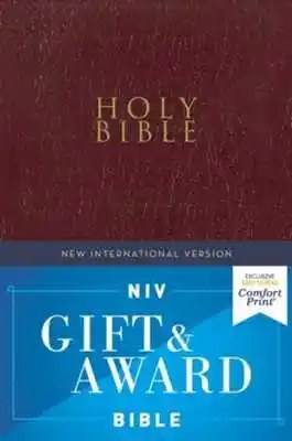 Gift & Award Bible Burgundy