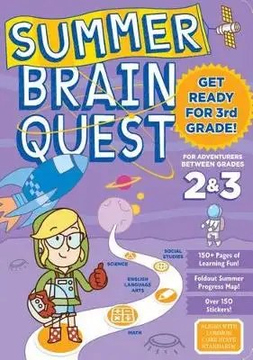 WORKMAN PUBLISHING - Summer Brain Quest: Between Grades 2 & 3 - Piddock Claire; Walker, Persephone;