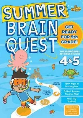 WORKMAN PUBLISHING - Summer Brain Quest: Between Grades 4 & 5 - Heos Bridget; Piddock Claire; Publis