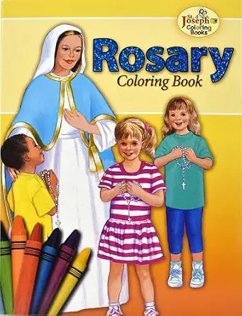 BIBLE SOCIETY - COLORING BOOK ABOUT THE ROSARY