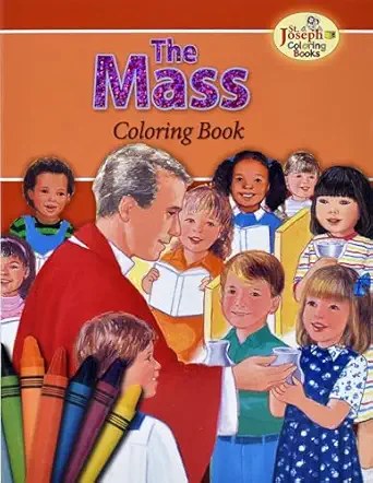 BIBLE SOCIETY - Colouring Book about The Mass