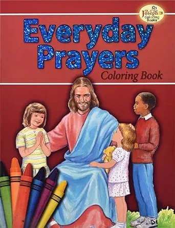 BIBLE SOCIETY - COLORING BOOK ABOUT EVERYDAY PRAYERS