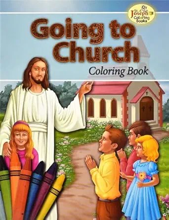 BIBLE SOCIETY - GOING TO CHURCH COLORING BOOK