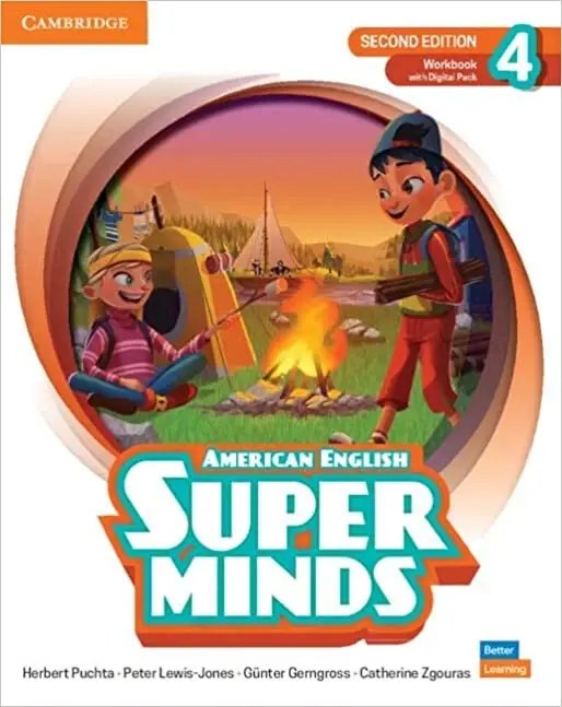 CAMBRIDGE - Super Minds 4 Wb American