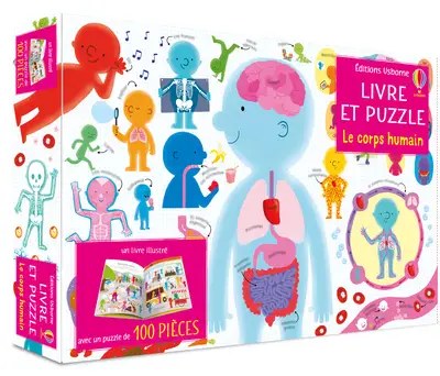 USBORNE - Le corps humain - Coffret Livre et puzzle - Oldham, Matthew + Neal, Tony + Reese, Alice +