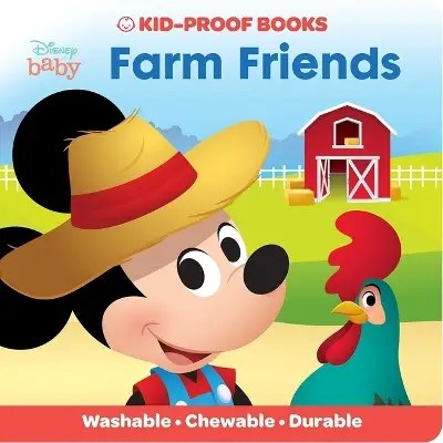 Phoenix International Publications, Incorporated - Disney Baby: Farm Friends Kid-Proof Books - Pi Ki