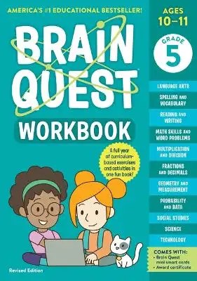 WORKMAN PUBLISHING - Brain Quest Workbook: 5th Grade (Revised Edition) - Heos Bridget + Publishing,