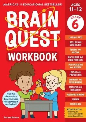 WORKMAN PUBLISHING - Brain Quest Workbook: 6th Grade (Revised Edition) - Walker, Persephone + Publis