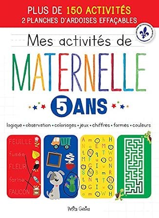 PETITS GENIES - Mes Activites De Maternelle 5 Ans
