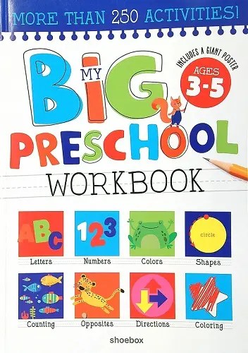 SHOEBOX - My Big Preschool Workbook
