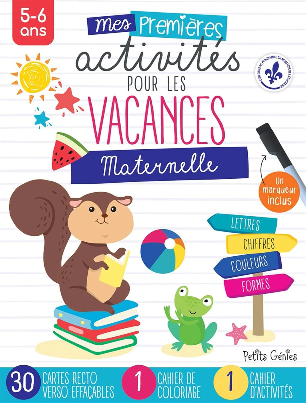 PETITS GENIES - Mes Premieres Activites De Vacances Pour La Maternelle