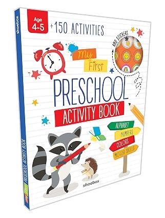 SHOEBOX - My First Preschool Activity Book