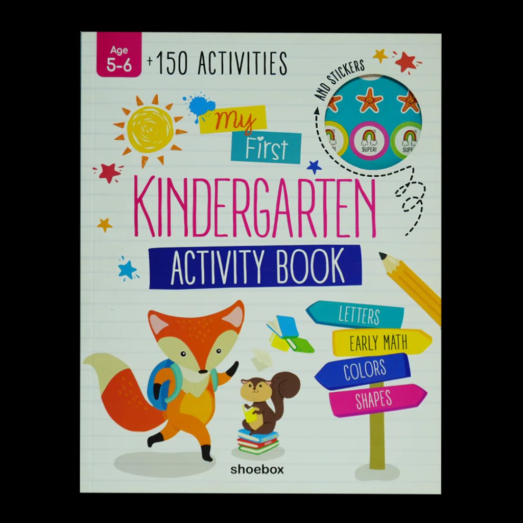 SHOEBOX - My First Kindergarten Activity Books