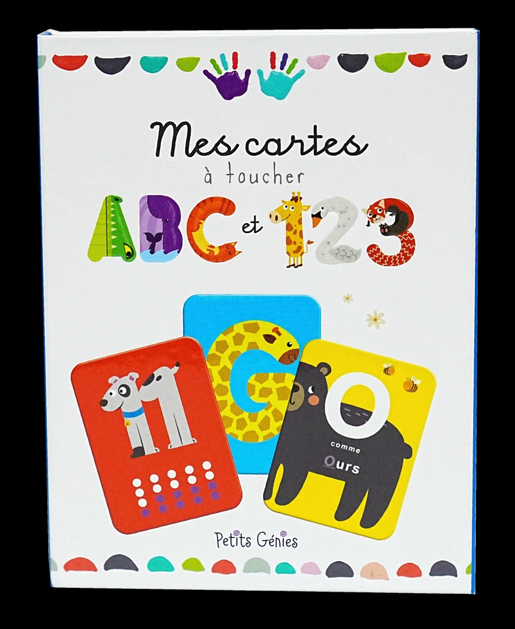 PETITS GENIES - Mes Cartes A Toucher ABC Et 123