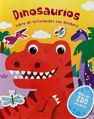 IGLOO BOOKS - S & A Fun Faces - Dinosaur Sticker Activity Book