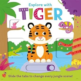 IGLOO BOOKS - Peekaboo Sliders - Explore With Tiger