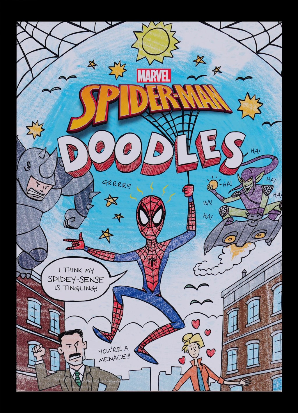 IGLOO BOOKS - Doodle Book Marvel - Spiderman Doodles