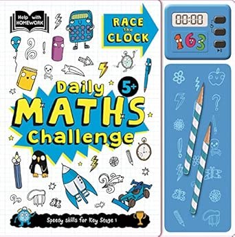 IGLOO BOOKS - Daily Challenge Pack Help With Homework - Math 5+