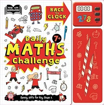 IGLOO BOOKS - Daily Challenge Pack Help With Homework - Math 7+