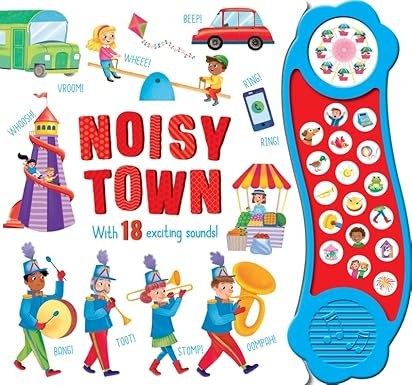IGLOO BOOKS - Noisy town with 18 exciting sounds