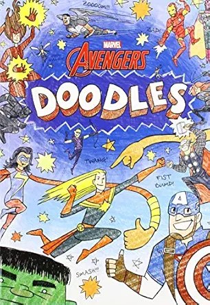 IGLOO BOOKS - Doodle  Marvel - Avengers
