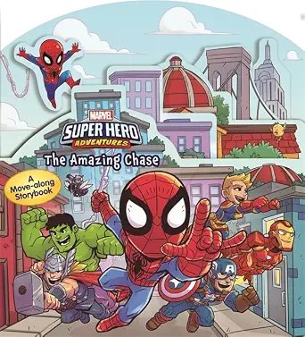 IGLOO BOOKS - Move Along Storybook Marvel Super Hero Adventure