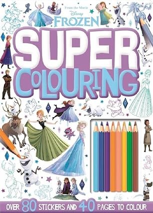 AUTUMN PUBLISHING - Giant Stickers - Disney Frozen - Super Colouring