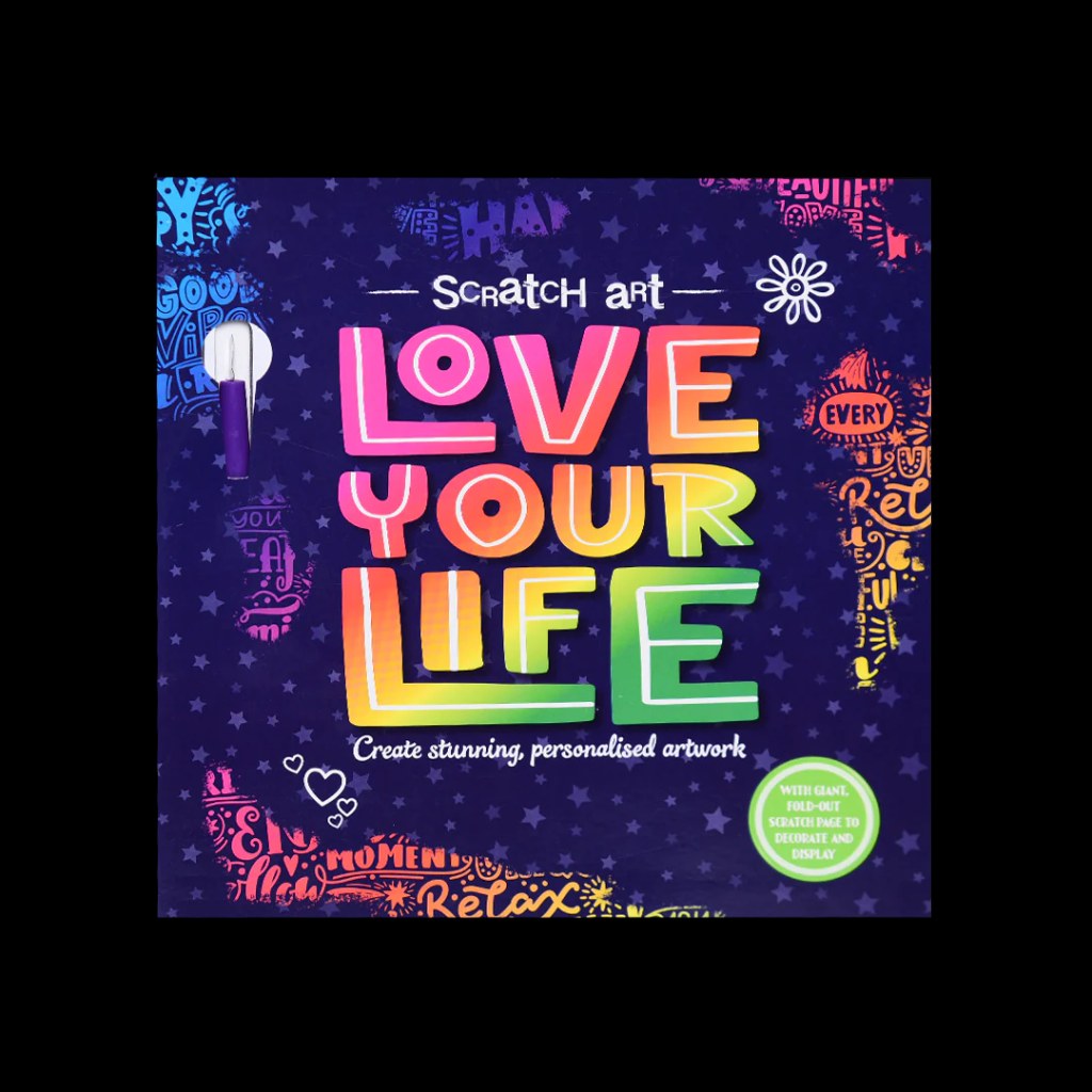 IGLOO BOOKS - Scratch Art - Love Your Life