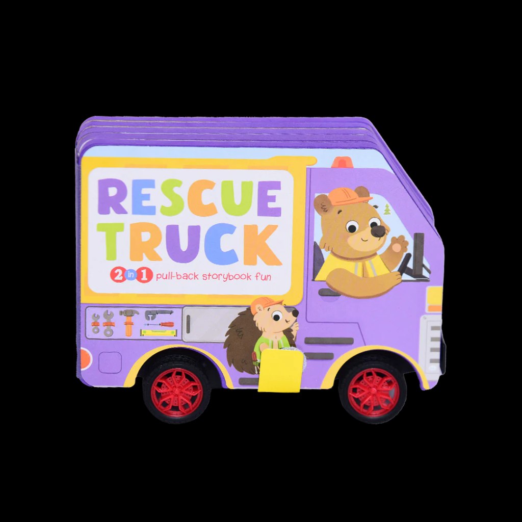 IGLOO BOOKS - Pull - Back Books - Rescue Truck
