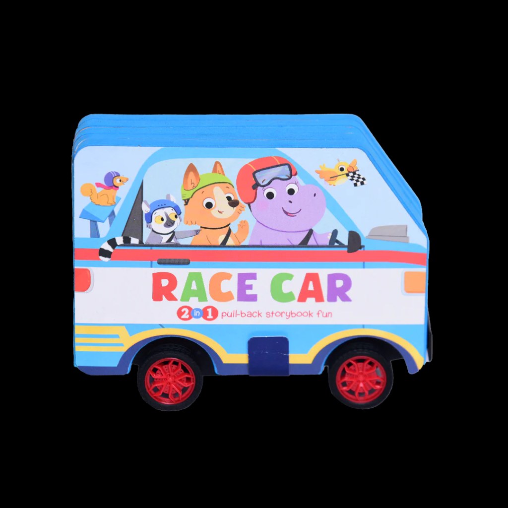 IGLOO BOOKS - Pull - Back Books - Race Car