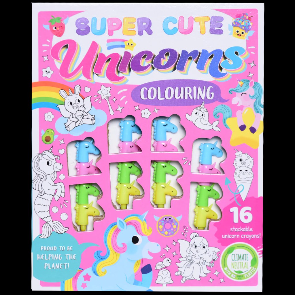IGLOO BOOKS - Super Cute Unicorns Colouring