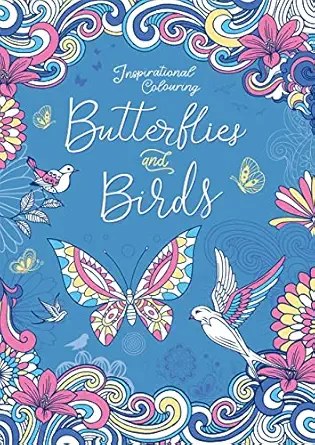 SPARK POOL - Inspirational Couloring -Butterflies And Birds
