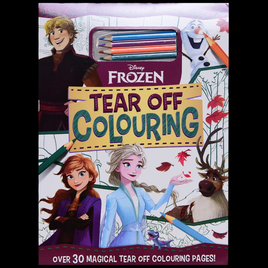 AUTUMN - Tear Off Colouring - Disney Frozen
