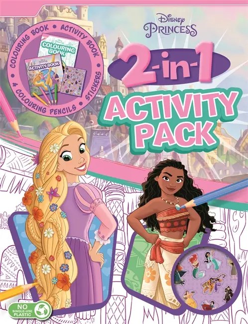 Autumn Publishing - Disney Princess: 2-in-1 Activity Pack - Walt Disney