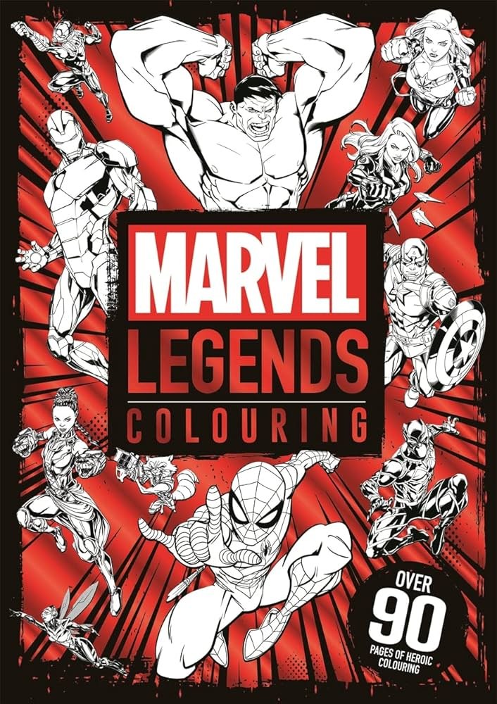 IGLOO BOOKS - Marvel Legends Colouring