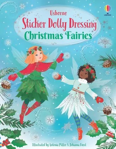 USBORNE - Sticker Dolly Dressing Christmas Fairies