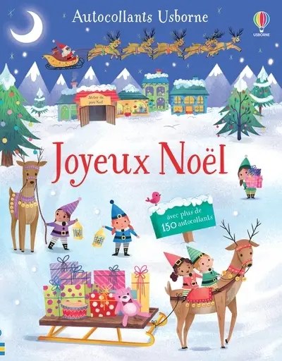 USBORNE - Joyeux Noel - Premiers autocollants