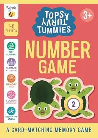 TOPSY - Turvy Tummies Number Game