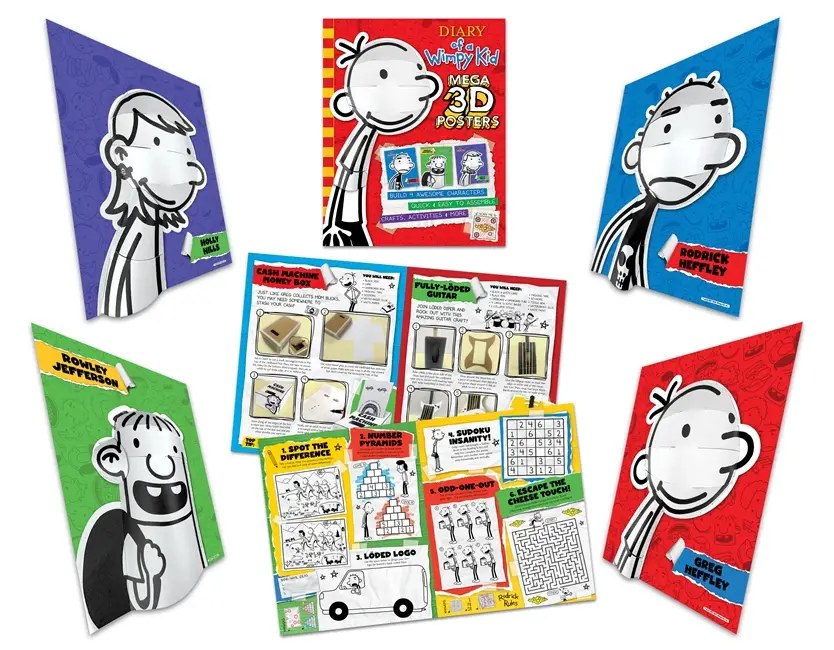 AUTUMN PUBLISHING - Wimpy Kid 3D Crafts
