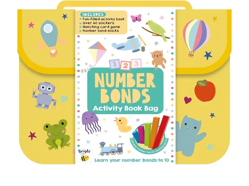 Autumn Publishing - Bright Bee Number Bonds Activity Book Bag