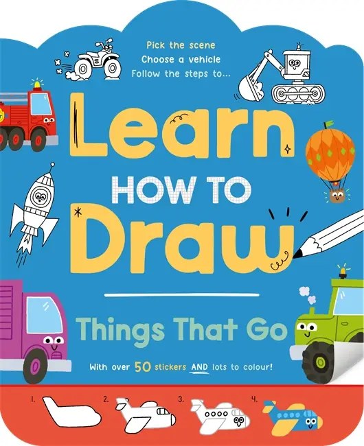 IGLOO BOOKS - Learn How To Draw Things That Go