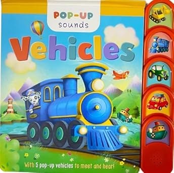 IGLOO BOOKS - Pop Up Sounds - Vehicles