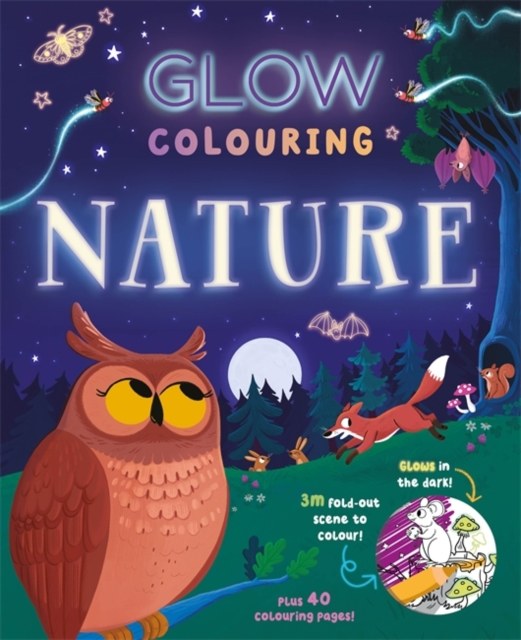 IGLOO BOOKS - Glow Coloring - Nature