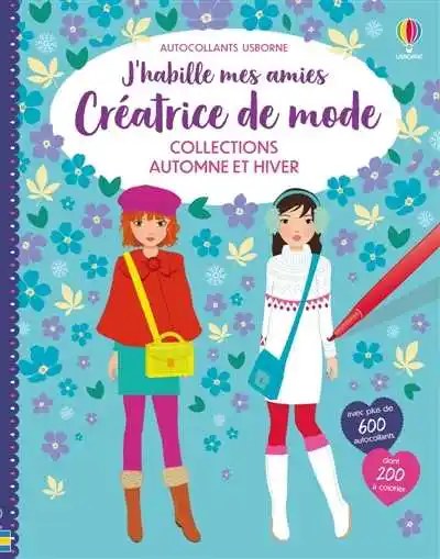 USBORNE - J'habille mes amies - Collection Automne Et Hiver
