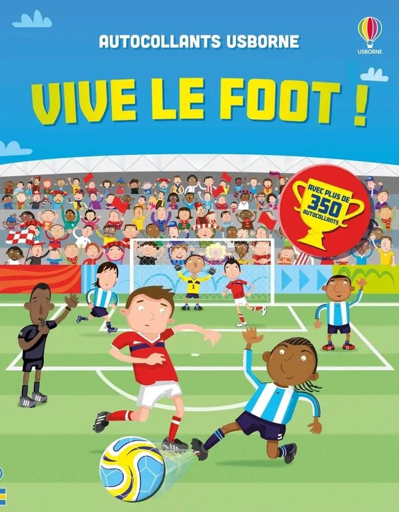 USBORNE - Vive le foot ! - Autocollants Usborne