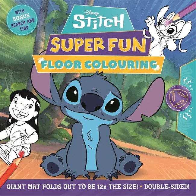 AUTUMN PUBLISHING - Disney Stitch Super Fun Floor Colouring