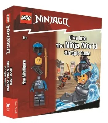 Buster Books - LEGO NINJAGO: Dive Into the Ninja World: An Epic Guide (with Nya minifigure) - LEGO +